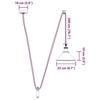 VidaXL Height-Adjustable Pendant Lamp E27 Glossy Black Ø22 Cm Metal, Hanging Lighting, Kitchen Pendant Lighting, 4103443