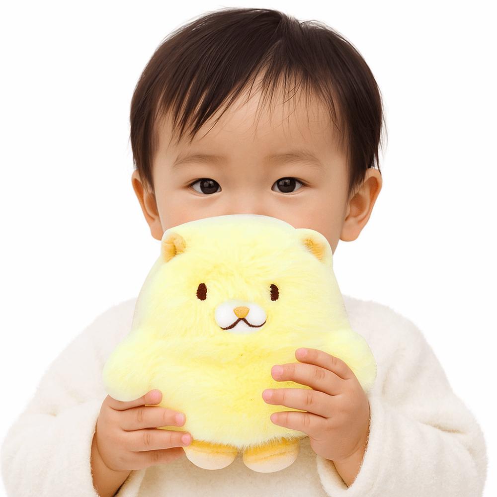 PP Cotton Plush Seal Elephant Dog Toy Fluffy Elephant Finger Puppets Toys  Child Baby