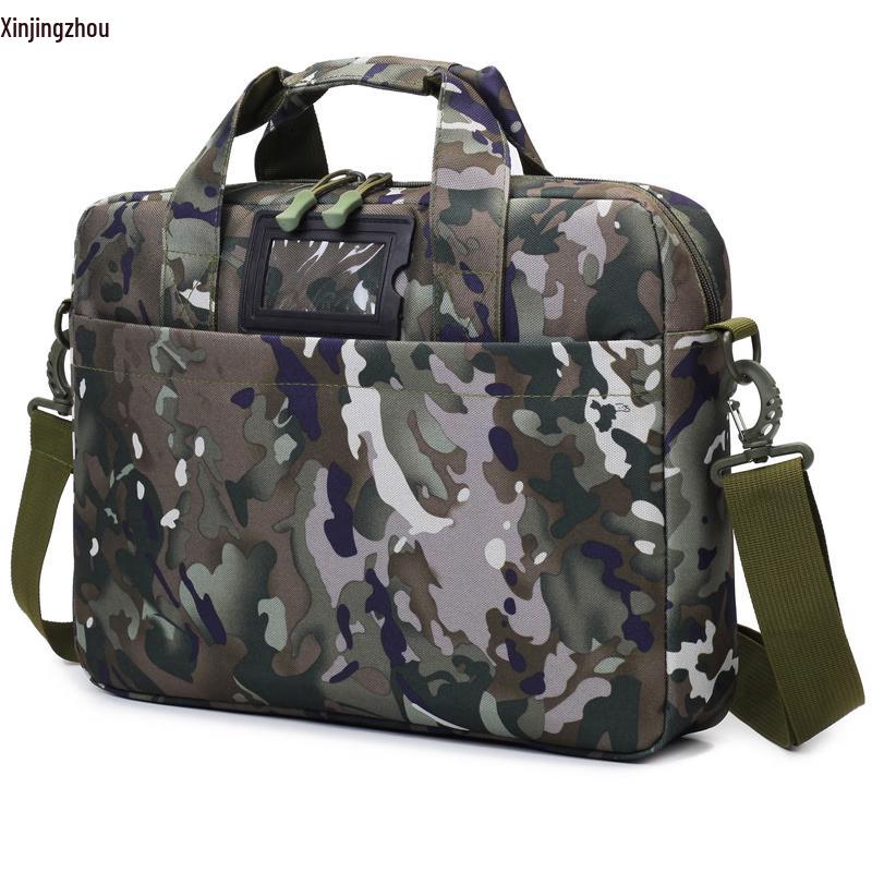 XinJingZhou Tactical Camouflage Messenger Laptop Bag