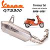 Vespa GTS300 Exhaust Modification Set – Front & Full Section Pipe