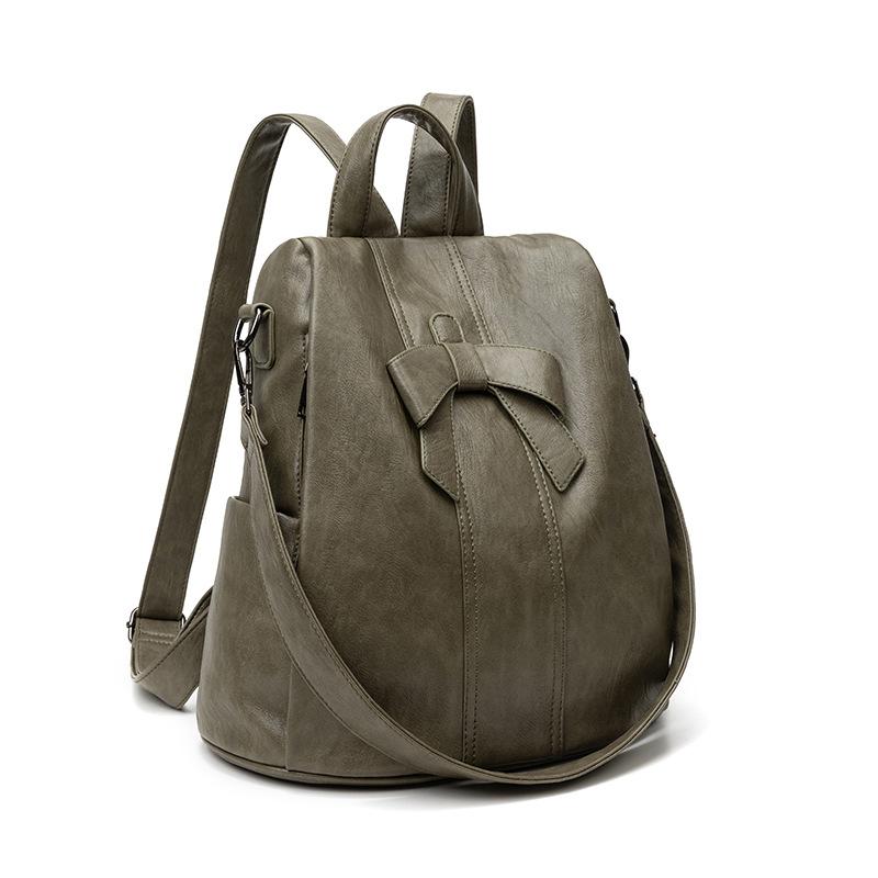 Backpack New Star Style Women's Bag Korean Version Anti-theft Travel Bag Large Capacity Backpack Bow Backpack