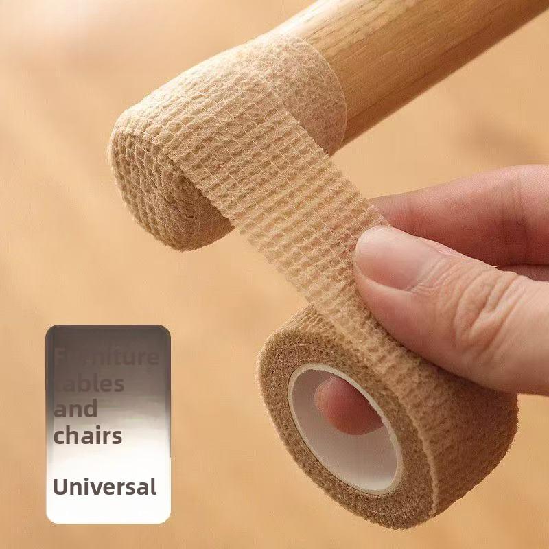 Noiseless Chair Leg Caps Anti-Slip Furniture Pads Self-Adhesive Tape for Chairs Tables Handles