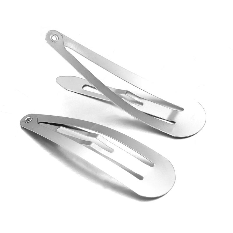 

50pcs/lot Multiple Size Water Droplet Shaped Hair Clip For Girls Children DIY Hairpin Jewelry making Cute Hairgrips Accessories 30mm