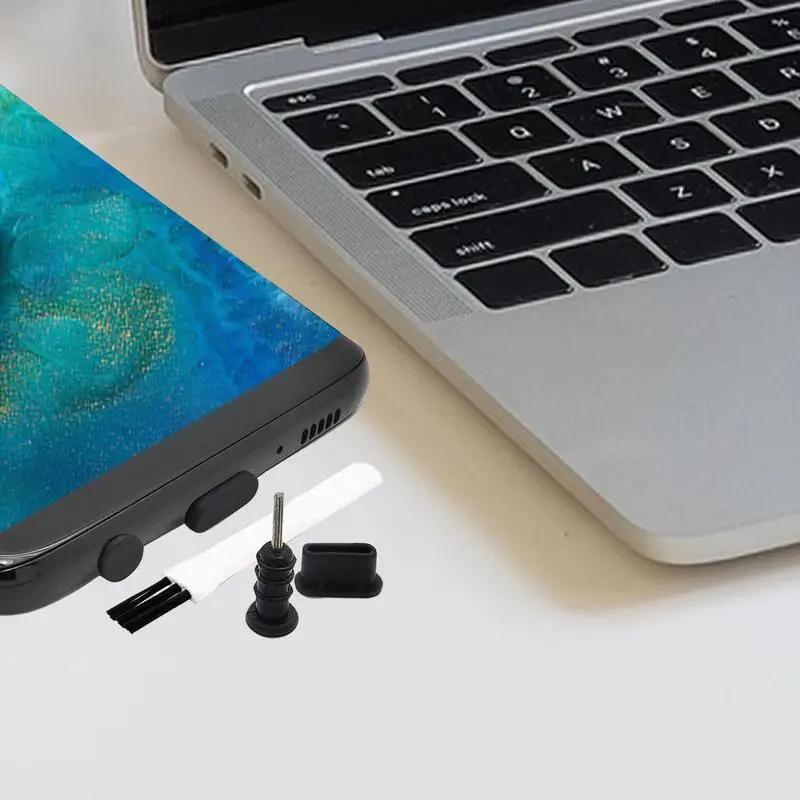 Type C Plug Dust Plug 3.5mm Headphone Plug USB Type-C Charge Port Protector Covers Mobile Socket Phone Charging Port Protective