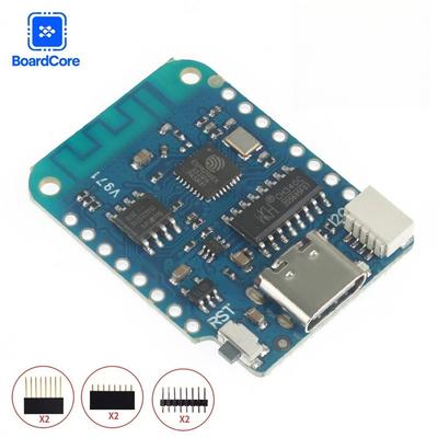WEMOS D1 Mini V4.0.0 TYPE-C USB WIFI Internet of Things Board Based ESP8266 4MB LOLIN 12C MicroPython Nodemcu for Arduino