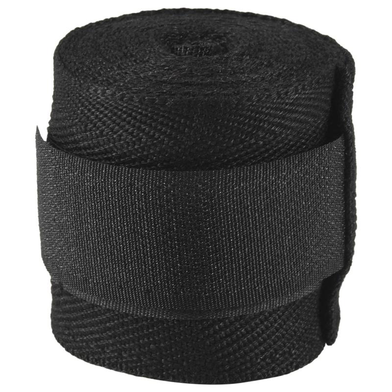 

Classy-1 Pc 2.5M Eslatic Cotton Sports Strap Boxing Bandage For Sanda Muay Thai Mma Taekwondo Hand Gloves Wraps чорний
