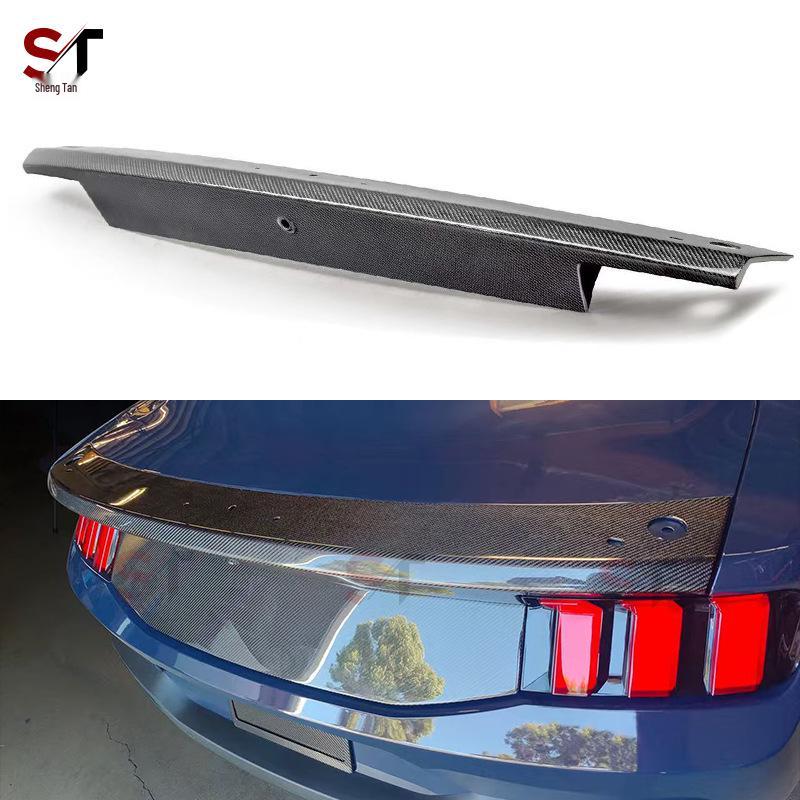 

2024+ Ford Mustang Rear Spoiler Carbon Fiber Trunk Lid & Diffuser.