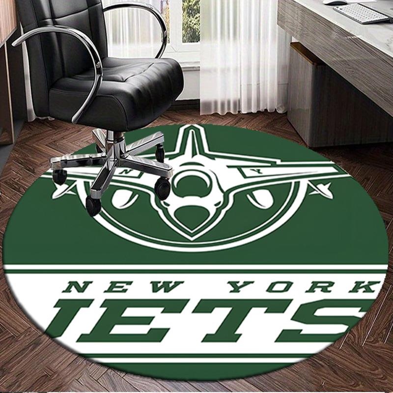 Jets Helmet Round Rug for Livingroom,Bedroom, Palyroom, Chair Rug, Area Rug, Circle Carpet, Large Size Fan Christmas Gift