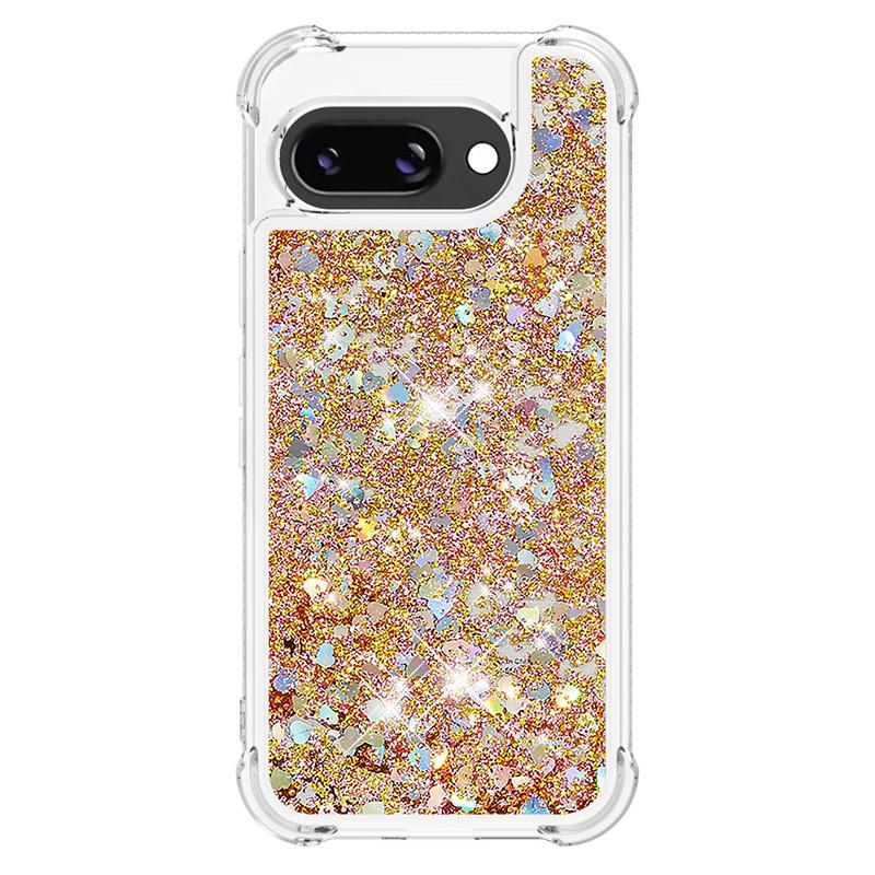 Hüllen Pixel 9A Quicksand Hülle für Google Pixel 9a Hülle Weiche Flüssige Glitzer Hülle Für Google Pixel 9a 9 A Handyhülle Capa
