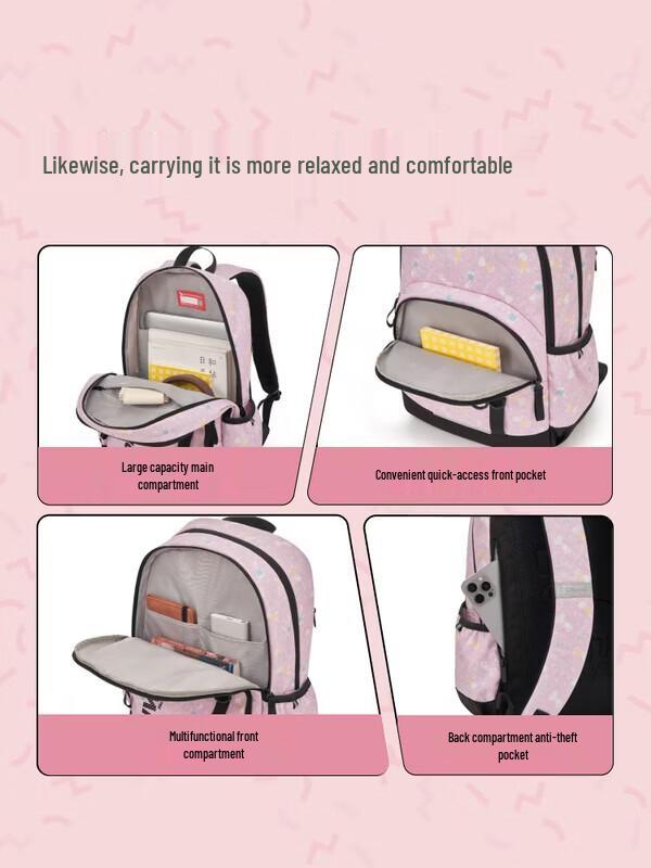 OIWAS Snoopy Collaboration Lightweight Casual Backpack