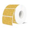 300 Counts Glittering Thermal Label Oil and Water Resistant Adhesive Sticker Scratch Resistant Food Label for Packaging