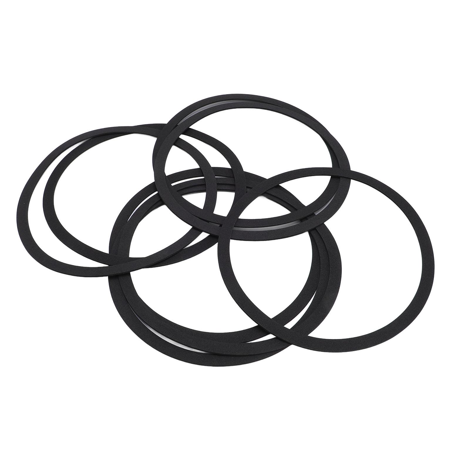 

8 шт. Монтажная прокладка для динамика Пена ЭВА Шумоподавление Нескользящее Уплотнительное кольцо для динамика 190 мм Внешний