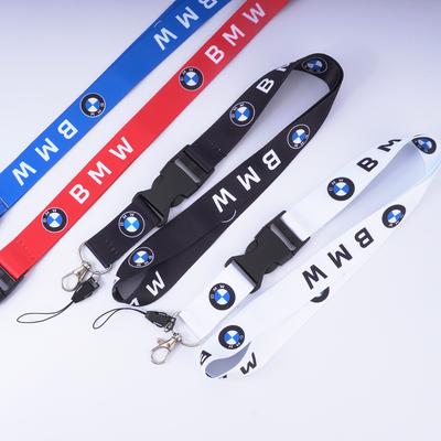 MKLE4 Gift Pendant Keychain Neck Strap Lanyard Motorcycle Car Mobile Phone Keychain Accessory For BMW F30 F10 E90 F20 E46 E60 E70 E39