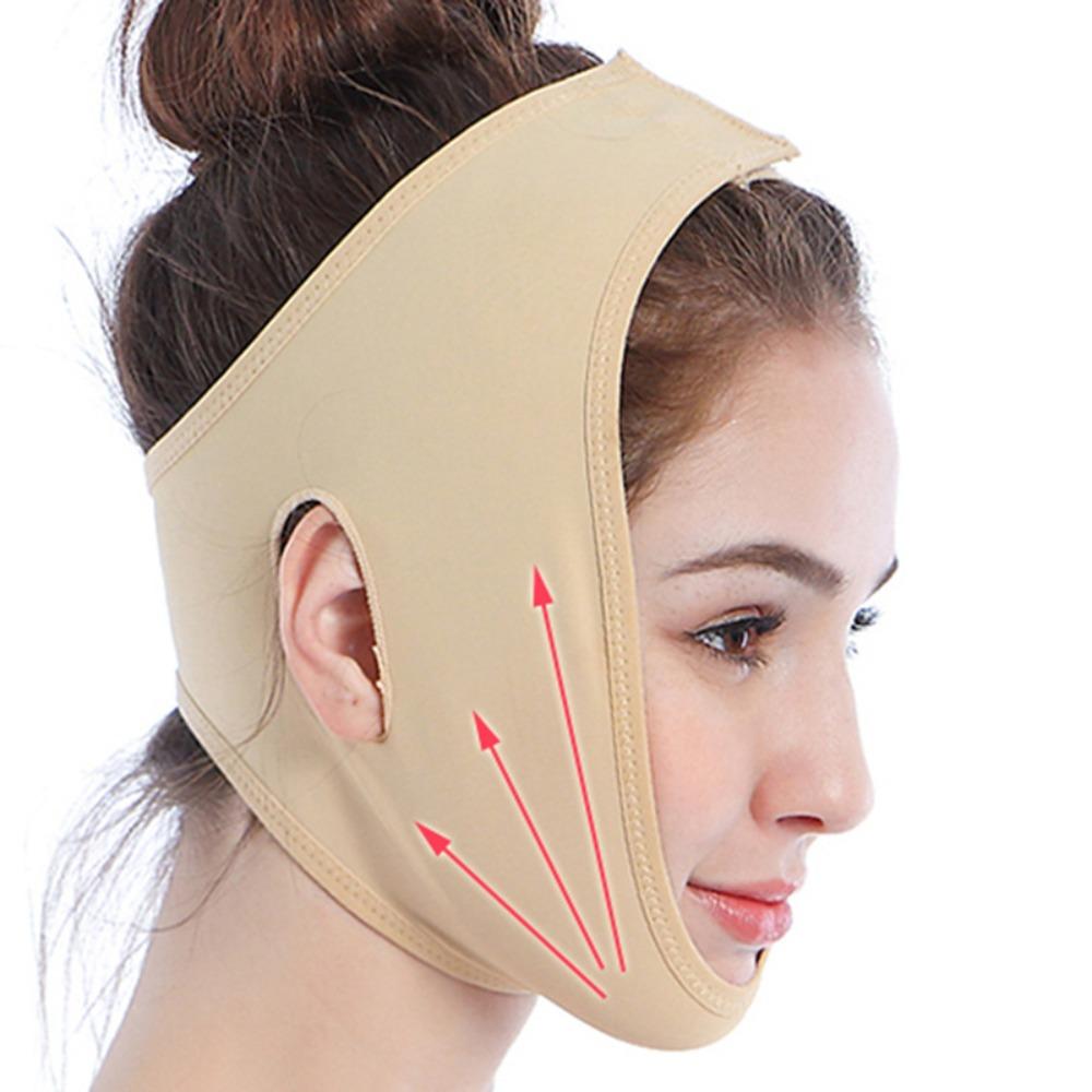 V Shaper Face Lifting Oval Mask Sculpting Face Slimming Strap Beauty Sleeping Mask  Men Women