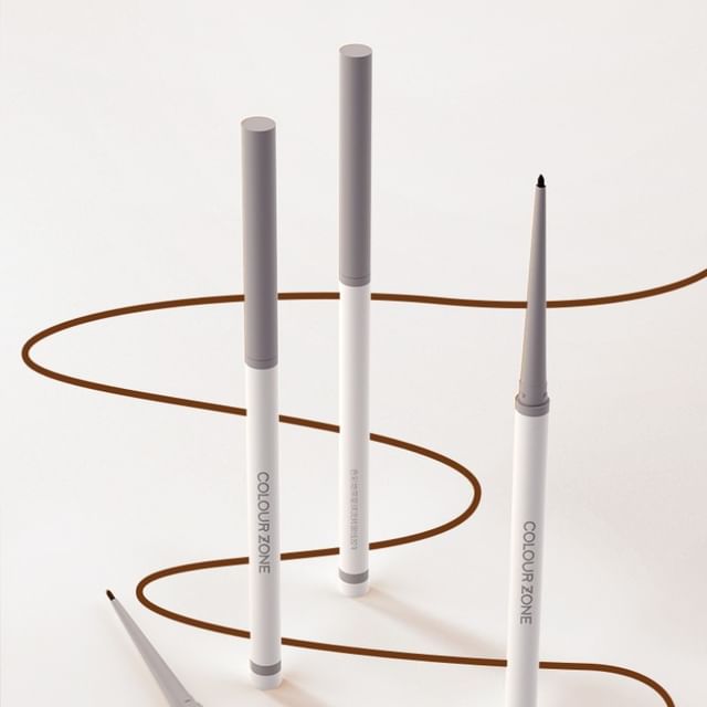 COLOUR ZONE - Eyeliner Gel Pen - 2 Colors (1-2)