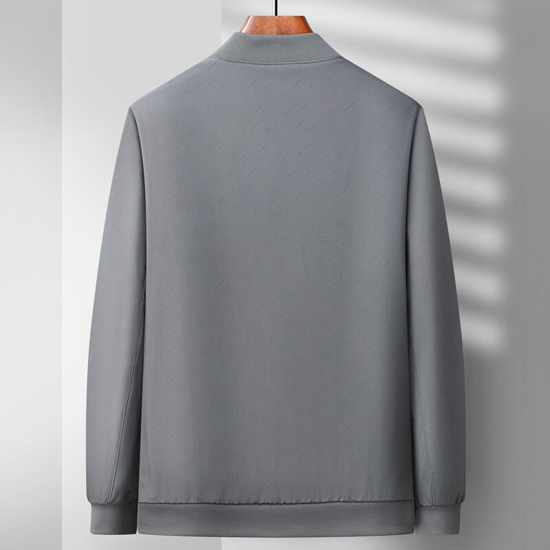 Men's Jacket Spring and Autumn New High-end Middle-aged Jacket Men's Baseball Collar Casual Versatile Top Men's