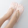 Orthopedic Compression Socks Women's Toe Socks Ultra Low Cut Liner with Gel Tab Breathable/sweat-absorbent/deodorant/invisible