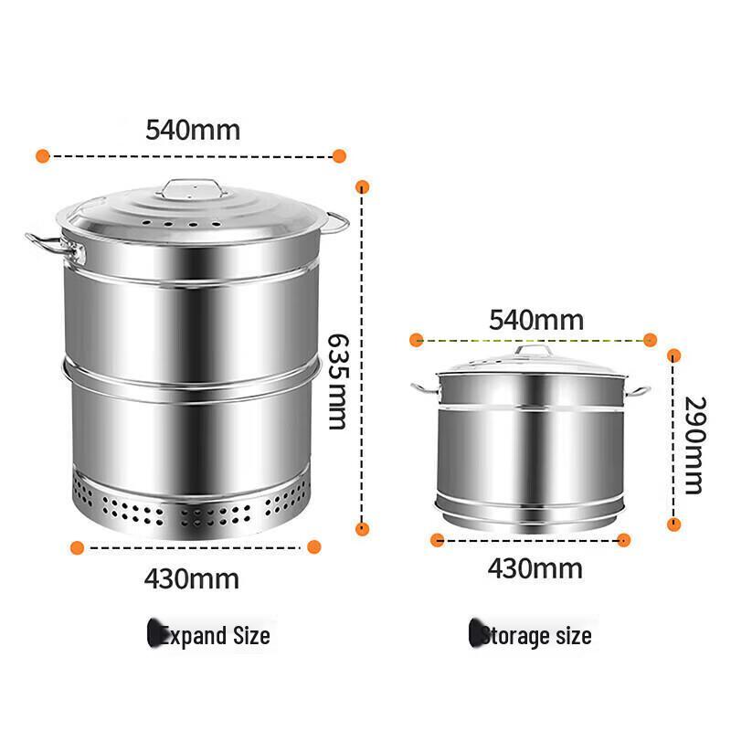 Shangkaijia SKJ-354 Outdoor Charcoal BBQ Roaster