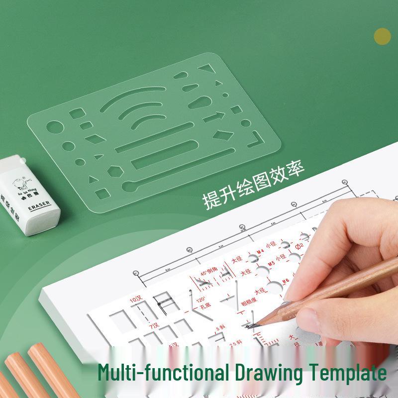 Set Professionale per Disegno Architettonico: Compasso Multifunzionale per Disegni Tecnici