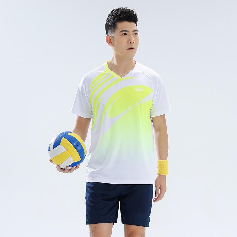 Quick-Dry Volleyball Uniform Set Training Competition Unisex Adult Sports Jersey Shorts Team Wear