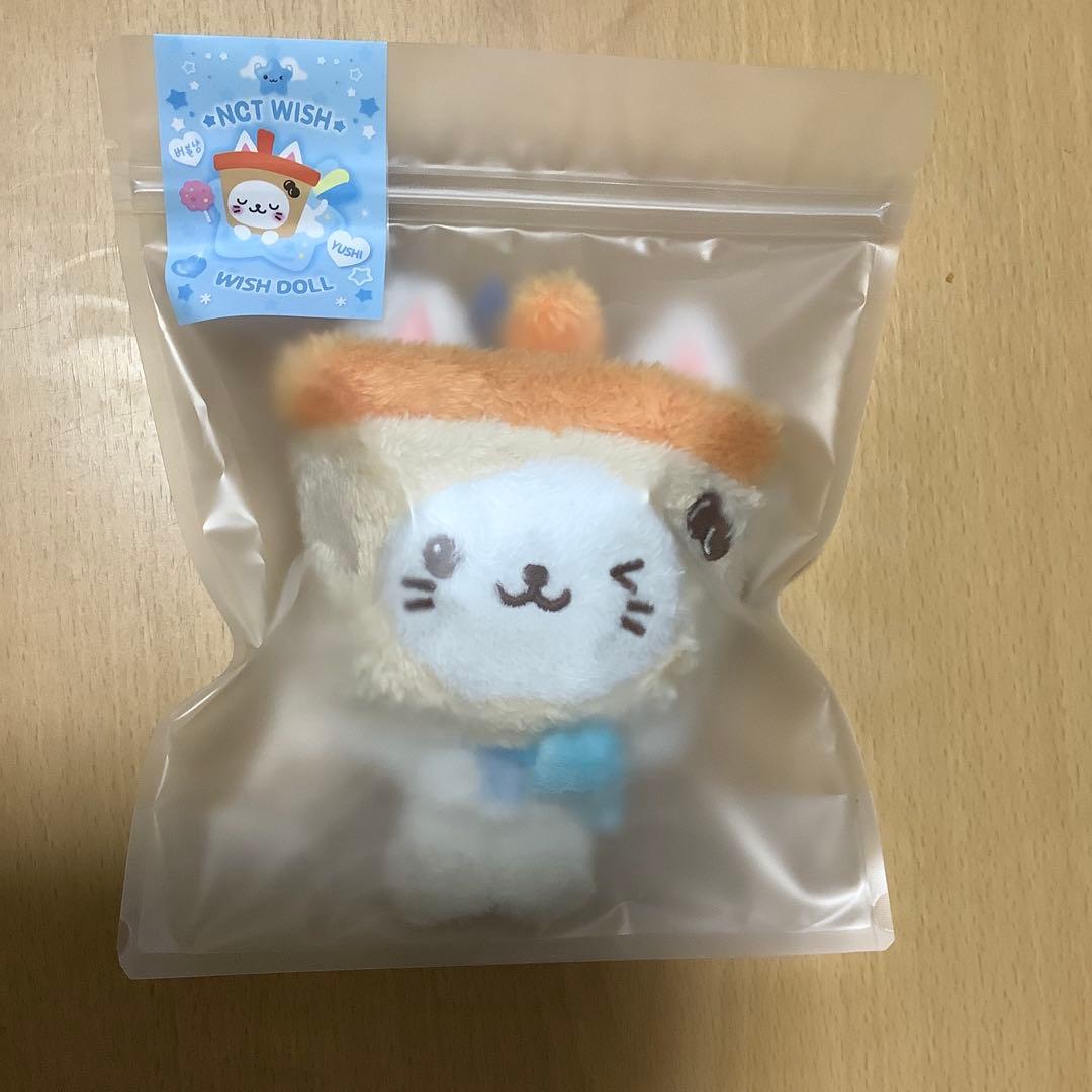 [USED] Same-day shipping! NCT WISH WISHDOLL Plush Toy - Yuushi Bubble Nyan