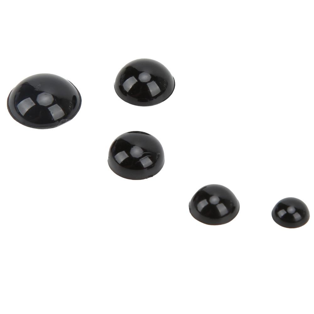 360pcs Plastic Doll Eyes Black Safety Eyes Doll Making Button Eyes  Crochet Bears