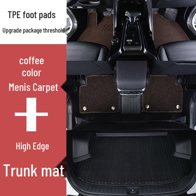 TPE Floor Mats for Honda: CRV, Accord, Civic, XR-V, Vezel, Avancier, UR-V, Breeze, Fit, Lingpai, Elysion.
