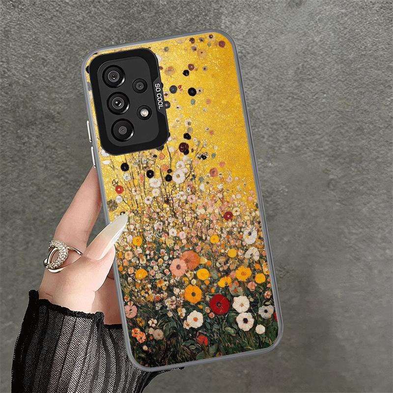 Kiss By Gustav Klimt Art Soft Phone Case for Samsung A17 A16 A15 A14 A13 A57 A56 A55 A54 A53 A37 A36 A35 A34 A33 A26 A25 A24 A23