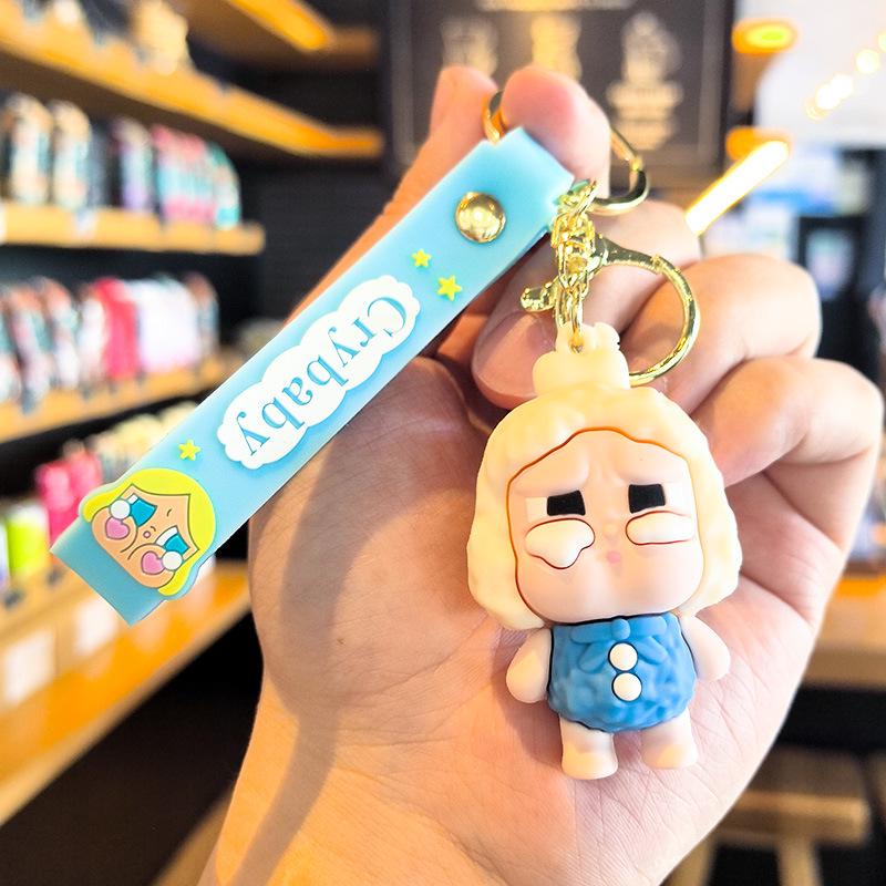 

Cry Baby Keychain: Cute Cartoon Pendant for Children s Day & Dragon Boat Festival Individual OPP Bag Packaging