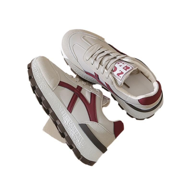 Hot air sneakers women's new spring and summer breathable feet small soft-soled running shoes