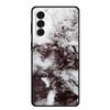 For Samsung Galaxy A17 Cases Marble Painted Black Silicone Back Cover Case for Galaxy A17 5G Protective Shell A17 Texture Bumper