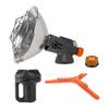 Stainless Steels Tanks Top Heater with Ignitions Outdoor Camping Heater Gas Heating Stove for Outdoor Hiking Fishing