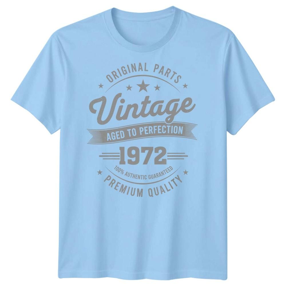 Vintage Original Parts 1972 Unisexs T Shirt 54th Birthday Gift S