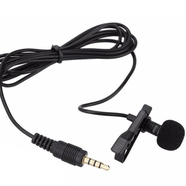 Portable Lapel Microphone for Phone and Interview Recording