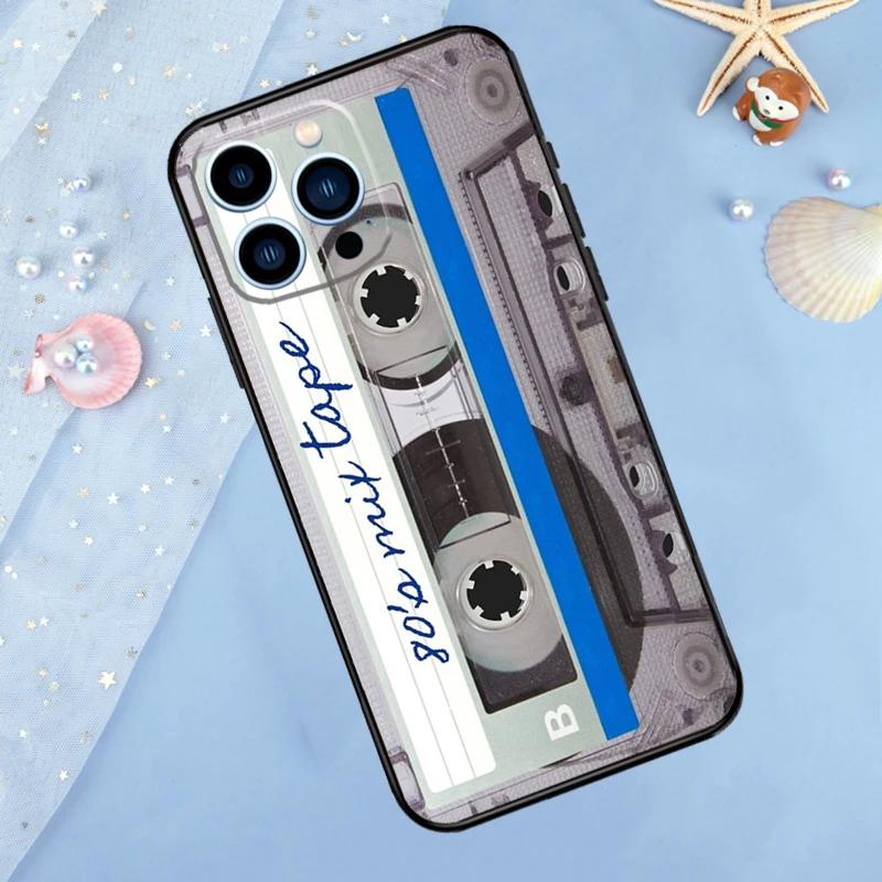 Vintage Cassette Tape Retro Phone Case For iPhone 17 16 15 11 12 14 13 Pro Max Mini X XS XR 7 8 Plus SE 17E Shockproof Cover