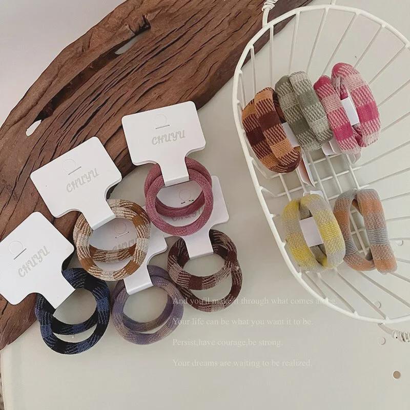 Korean Minimalist Hair Rope: Easy-to-Use Rubber Band for High Ponytails and Hair Accessories