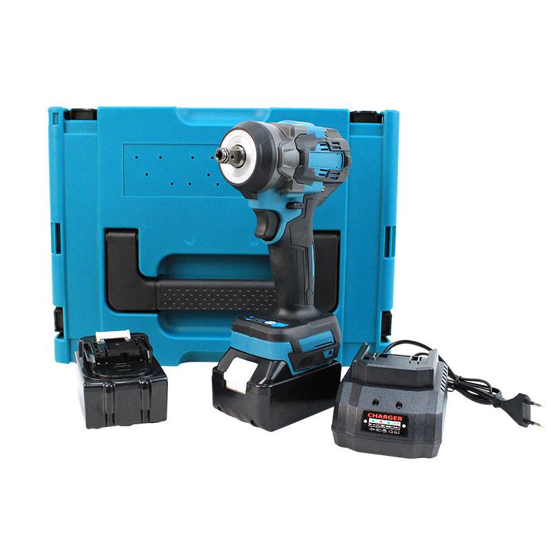 400Nm Rechargeable Brushless High Torque Impact Wrench for Auto Repair