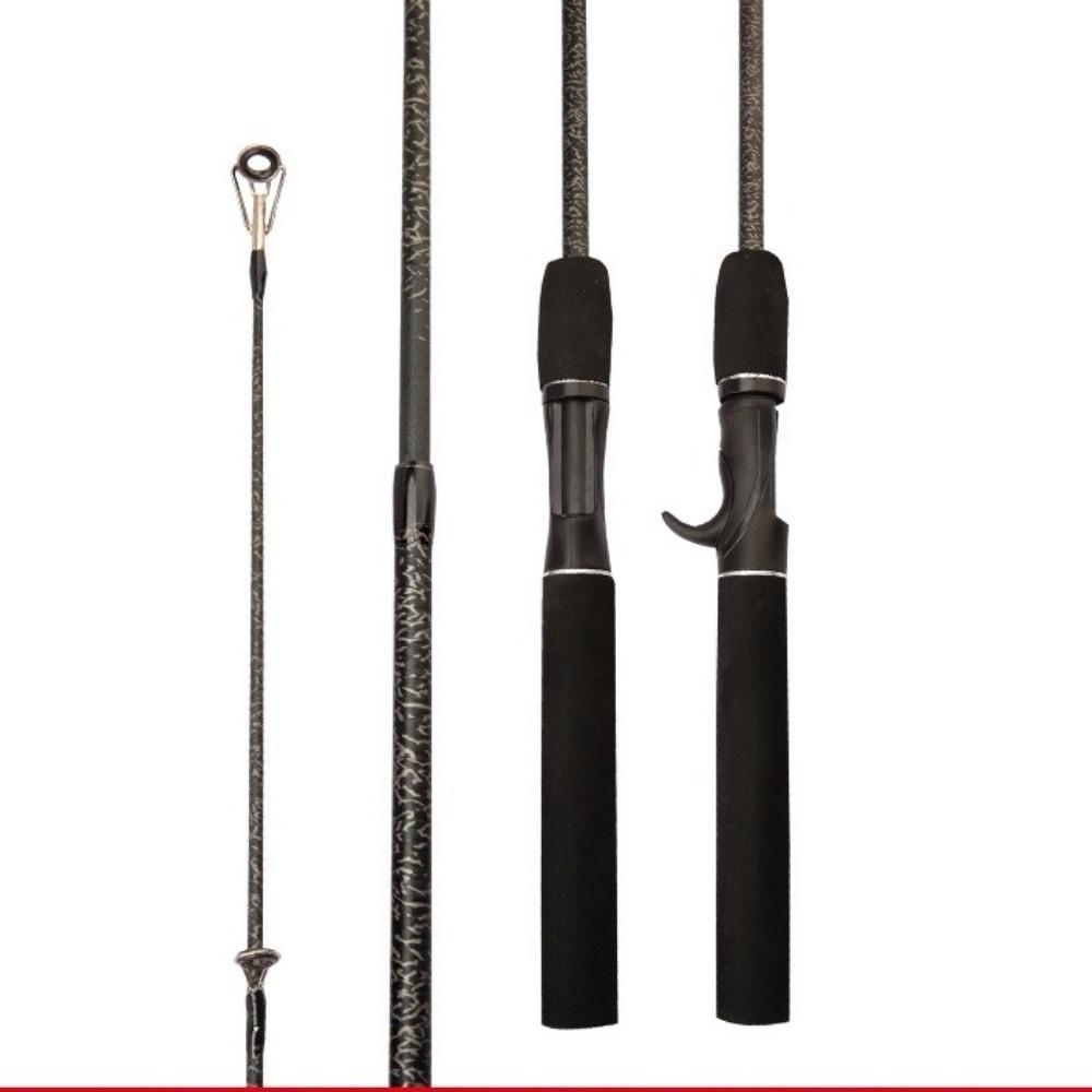 1.68m Length Carbon Glass Rod 1.8m Length 2 Sections Super Strong Fishing Rod Carbon Fiber ML Power Lure Rod Outdoor Sports