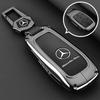 OQA4   Car Key Case Cover For Mercedes Benz C E S Class GLC CLE EQE W206 W214 W223 S350 S400 S450 E300 Keychain Fob