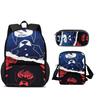 Fundamental  Backpack Pen Bag Shoulder Bag 3pcs Set Versatile  Large Capacity Boy and Girl School Birthday Best Gift