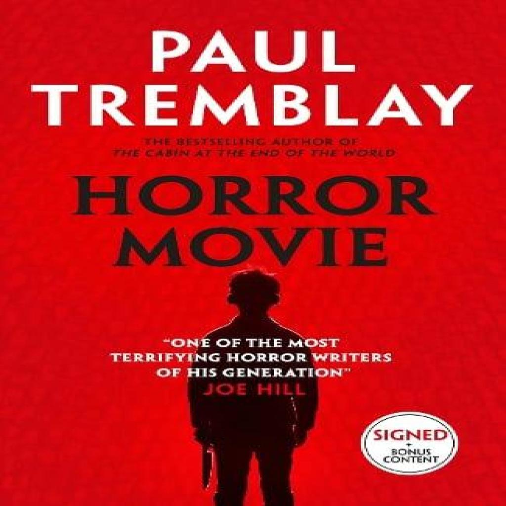 Horror Movie by Paul Tremblay Hardback Book 9781803364292
