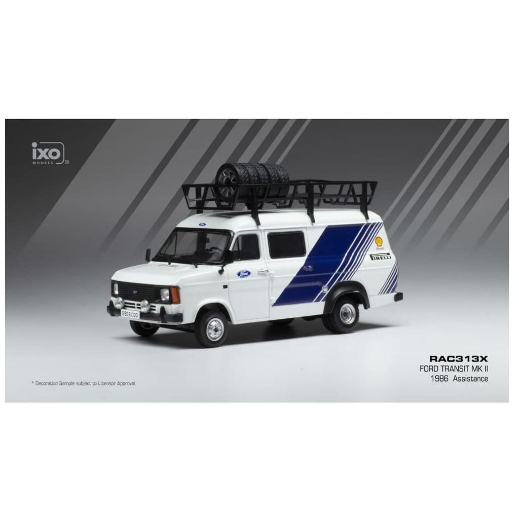 Ixo Ford Transit MKII 1986 Assistant Car 1/43
