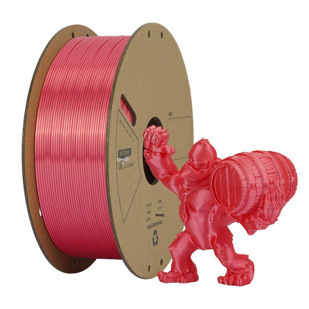 Filamento para Impressão 3D PLA Bicolor Ornamento de Dragão, 1KG - Acabamento Seda