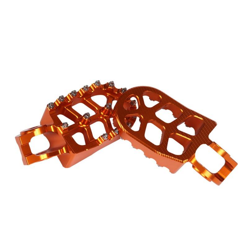 Aluminum CNC Front Foot Pegs KTM 125-500 XC XCF SX SXF EXC EXCF XCW TPI Off-Road Dirt Bikes