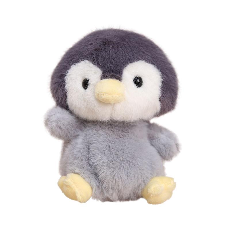 Plush Animal Keychain For Girls With Short Pile Fabric And Hanging Strap For Bags And Keys
