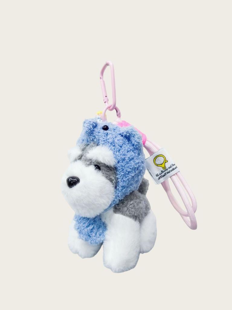 Snow Terrier Soft Plush Bag Hook Animal Charm Trendy Girls Accessory Gift