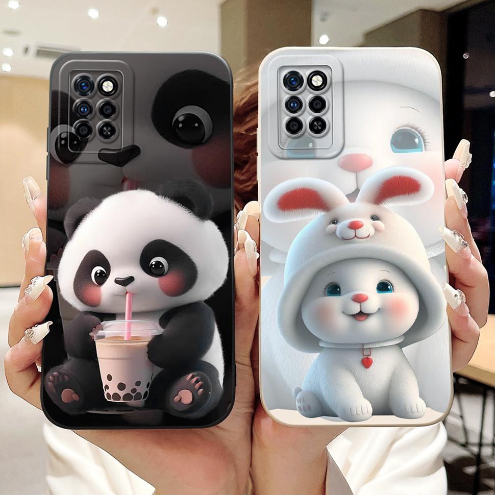 For Infinix Note 10 Pro Case X695 X695D Beautiful Flower Soft Silicone TPU Phone Cover For Infinix Note 10 Note10 Pro Case Funda