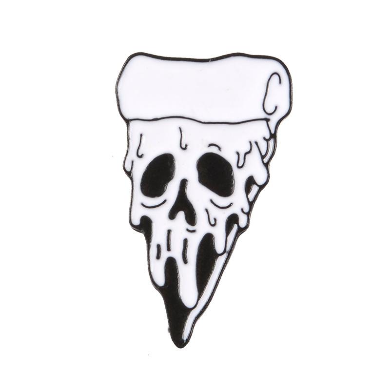Tea Bottle Skull Jeans Pizza Rose Enamel Pins For Kids Cute Brooch Animal Badges Women Men Shirt Lapel Jewelry