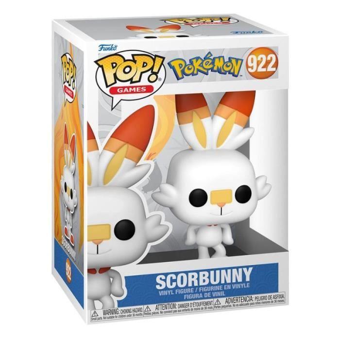 Figurine - FUNKO - Scorbunny - Vinyle - 9 Cm - Pokémon - Multicolore