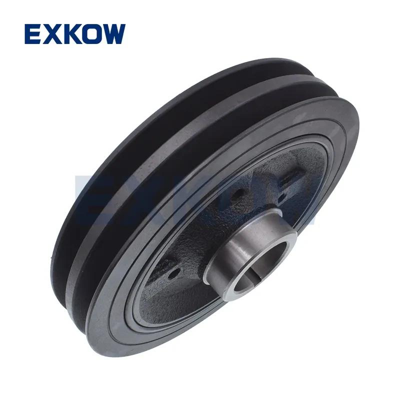 Crankshaft Belt Pulley Fit for Mitsubishi 2.5D L200 K64T K74T KA4T Pajero Montero Sport V24W V44W K94W 4D56 MD374223